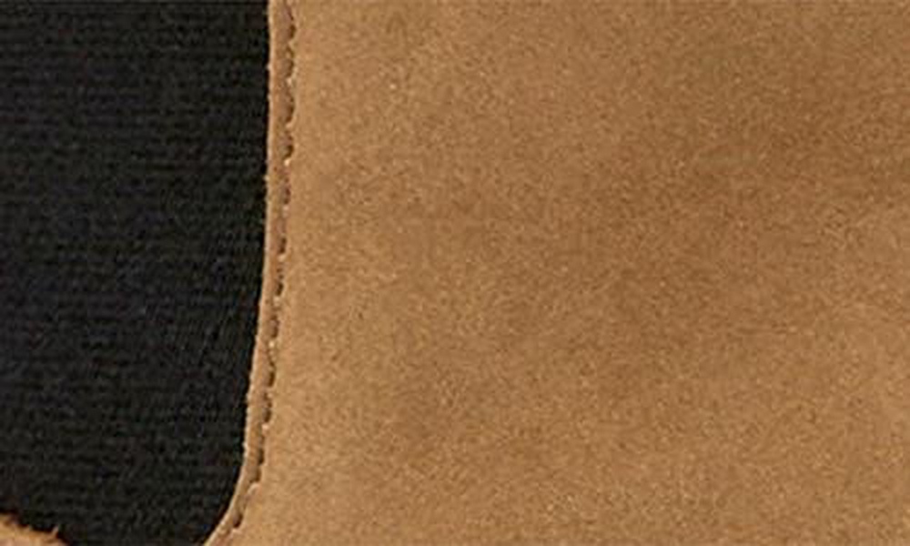 Brown nubuck ankle boots for women