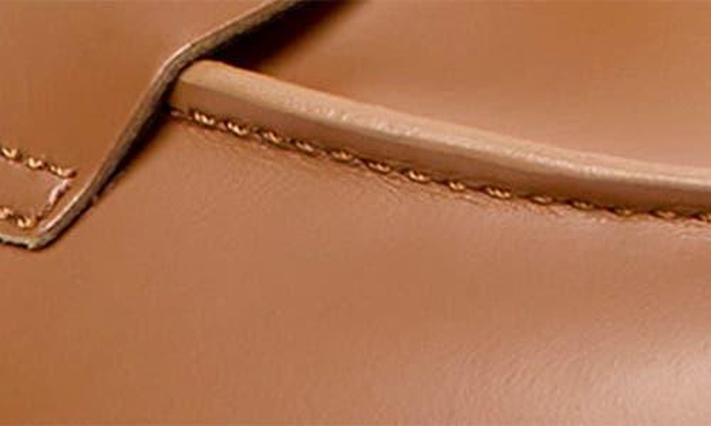 Brown Leather Moccasin for Men