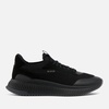White Runner Style Hybrid Sneakers With Eva Rubber Sole