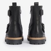 Barbour Women's Bramble Waterproof Leather Biker Boots - UK 3