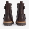 Barbour Women's Bramble Waterproof Leather Biker Boots - UK 7