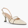 ALOHAS Women's Joelle Patent Leather Heeled Courts - UK 3.5