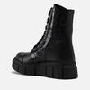 ALOHAS Can Can Croc-Effect and Smooth Leather Boots - UK 3.5