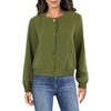 Anne Klein Womens Lightweight Warm Bomber Jacket