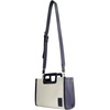 Tommy Bahama Tote, Women's Casual Everyday Bag with Modern Woven Design and Adjustable Shoulder Strap, Navy