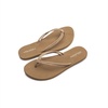 Volcom Women's Forever and Ever Flip Flop Sandal, Tan-New, 9