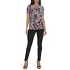 Calvin Klein Women's Printed Short Sleeve Top
