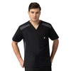 Carhartt Men's Men's 2-Tone Slim Fit V-Neck Scrub Top