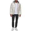 Guess Men's Holographic Hooded Puffer Jacket