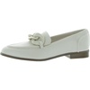 Anne Klein Womens Braxton Faux Leather Flat Loafers