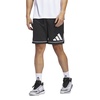 adidas Men's Badge of Sport Basketball Shorts, Black/White