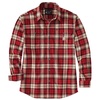 Carhartt Men's Loose Fit Heavyweight Flannel Long Sleeve Plaid Shirt