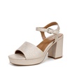 Naturalizer Women's Lilly Ankle Strap Platform Sandal
