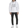 GUESS Men's Mid-Weight Puffer Jacket with Removable Hood