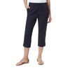 Bandolino Women's Utility Pull on High Rise Straight Leg Capri