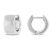 Amazon Essentials 15mm Polished Flat Huggie Hoop Earring