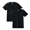 American Apparel Unisex CVC Henley T-Shirt, Style G2004CVC, 2-Pack