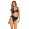 Volcom Women's Simply Seamless Retro Swimsuit Bikini Bottom