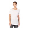 Alternative Women's Cross Back Tee, White, XS