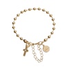 Alex and Ani Cross Ball Chain Bracelet