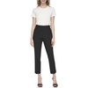 Calvin Klein Women's Woven Flat Pant (Standard and Plus Size)