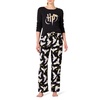 Amazon Essentials Women's Lightweight Flannel Pant and Long-Sleeve T-Shirt Sleep Set