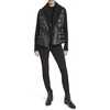 Andrew Marc Women's Sherpa Faux Leather Puffer Vest