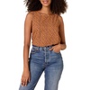 Amazon Essentials Women's Regular-Fit Sleeveless Layering Tank Top Crew Neck