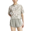 adidas womens Train Essentials Flower Tie-dye T-shirt