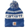 Carhartt Men's Knit PomPom Cuffed Logo Beanie