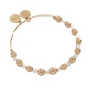 Alex and Ani Pumpkin + Crystal Beaded Bangle