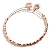 Alex and Ani Accents Majesty Metal Beaded Expandable Bangle for Women, Shiny Finish, 2 to 3.5 in