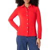 Amazon Essentials Women's Regular-Fit Matte Jersey Button-Down Shirt