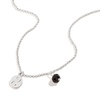 Alex and Ani Path of Symbols Adjustable Necklace for Women, Yin Yang Duo Charm, Shiny Silver Finish, 15.5 to 18.75 inches