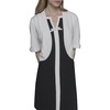KARL LAGERFELD Women's Cropped Short Sleeve Shrug Dress
