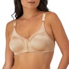 Bali Womens Double Support Wireless Bra, Comfortsoft Full-coverage Wirefree Df3820 Bras, Nude, 38C US