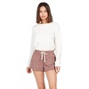 Volcom Women's Strutin Stone Elastic Waist Short