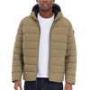 Michael Kors Men's Hooded Puffer Jacket, Rain and Cold Weather Coat