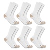 Carhartt Men's Midweight Synthetic Blend Crew Sock 6 Pack