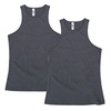 American Apparel Women's CVC Racerneck Tank, Style G101CVC, 2-Pack