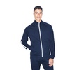 American Apparel Men's Interlock Long Sleeve Track Jacket