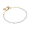 Alex and Ani Moonstone Beaded Charm Bangle