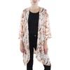 Anne Klein Womens Polka Dot Chiffon Blouse