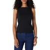 Amazon Essentials Women's Slim-Fit Rib Knit Boatneck Layering Tank