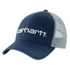 Carhartt Men's Canvas Mesh-Back Logo Graphic Cap