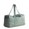 Vera Bradley Women's Premium Cotton Large Original Duffel Travel Bag
