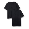 Amazon Essentials Henley Shirts for Men, Short Sleeve, Quick-Dry Jersey, Regular-Fit, 2-Pack