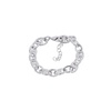 Amazon Essentials 14K Gold or Rhodium Plated Mariner Link Bracelet