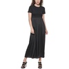 DKNY Women's Effortless A-line Crewneck Sportswear Dress