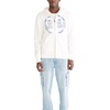 AEROPOSTALE Men's Aero Logo Full Zip Hoodie-Circle